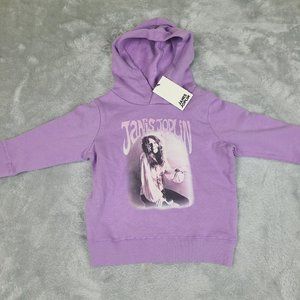 Janis Joplin‎ Milo Graphic Pullover Hoodie Grape Soda Size 2Y Youth todler